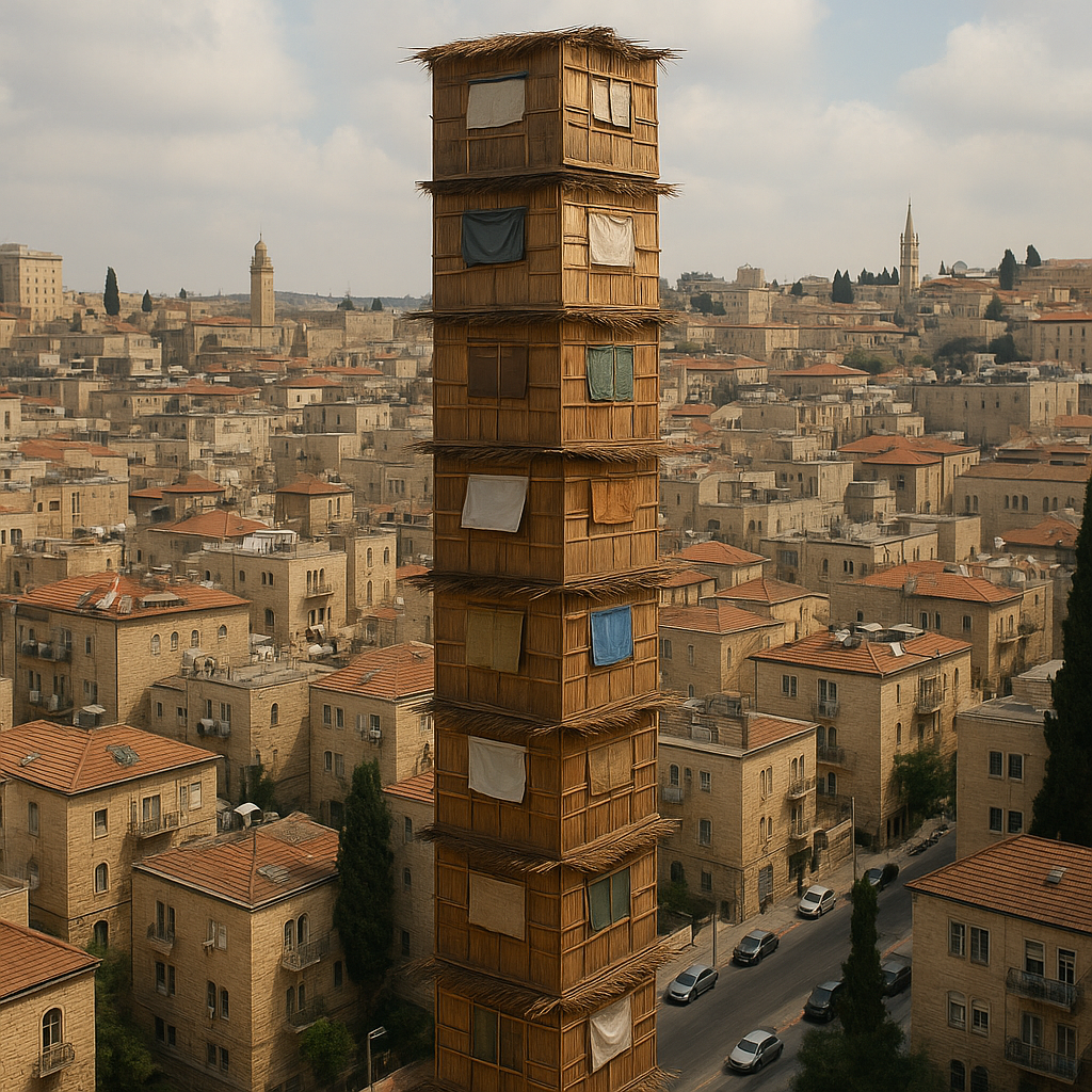 20251004_2156_סוכות במגדל ריאליסטי_simple_compose_01k6r98reef1za0ms3ga3s68pc.png