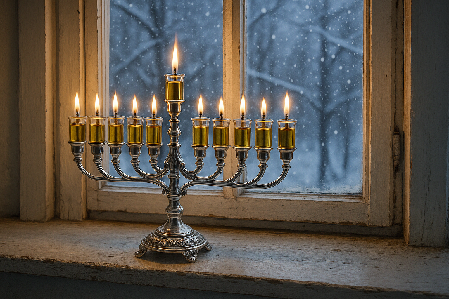 20251123_2103_חנוכיה על אדן חלון_simple_compose_01kas1e9k4fjvtqt86a3kva3cn.png