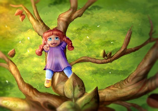 3ילדה על עץ.jpg