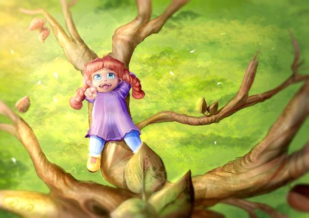 4ילדה על עץ.jpg