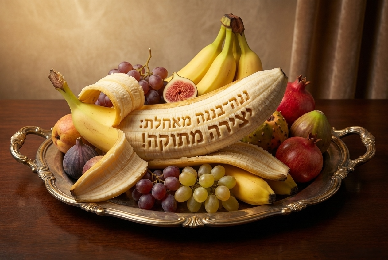 A_peeled_banana_with_the_inscription_-1764534389177.png