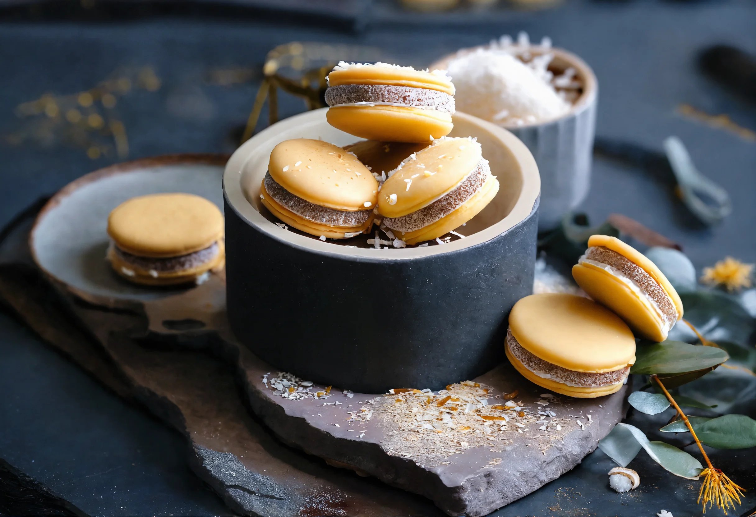 Amazing aesthetic design. Small alfahors cookies. .jpg