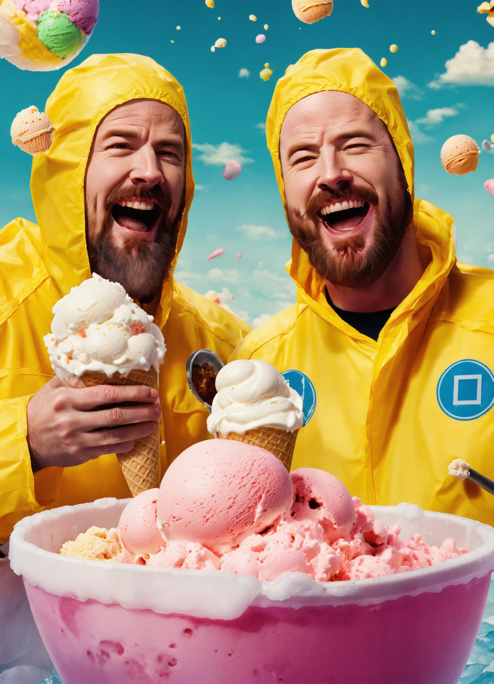 Brian Cranston with a goatee and Aaron Paul with a.jpg