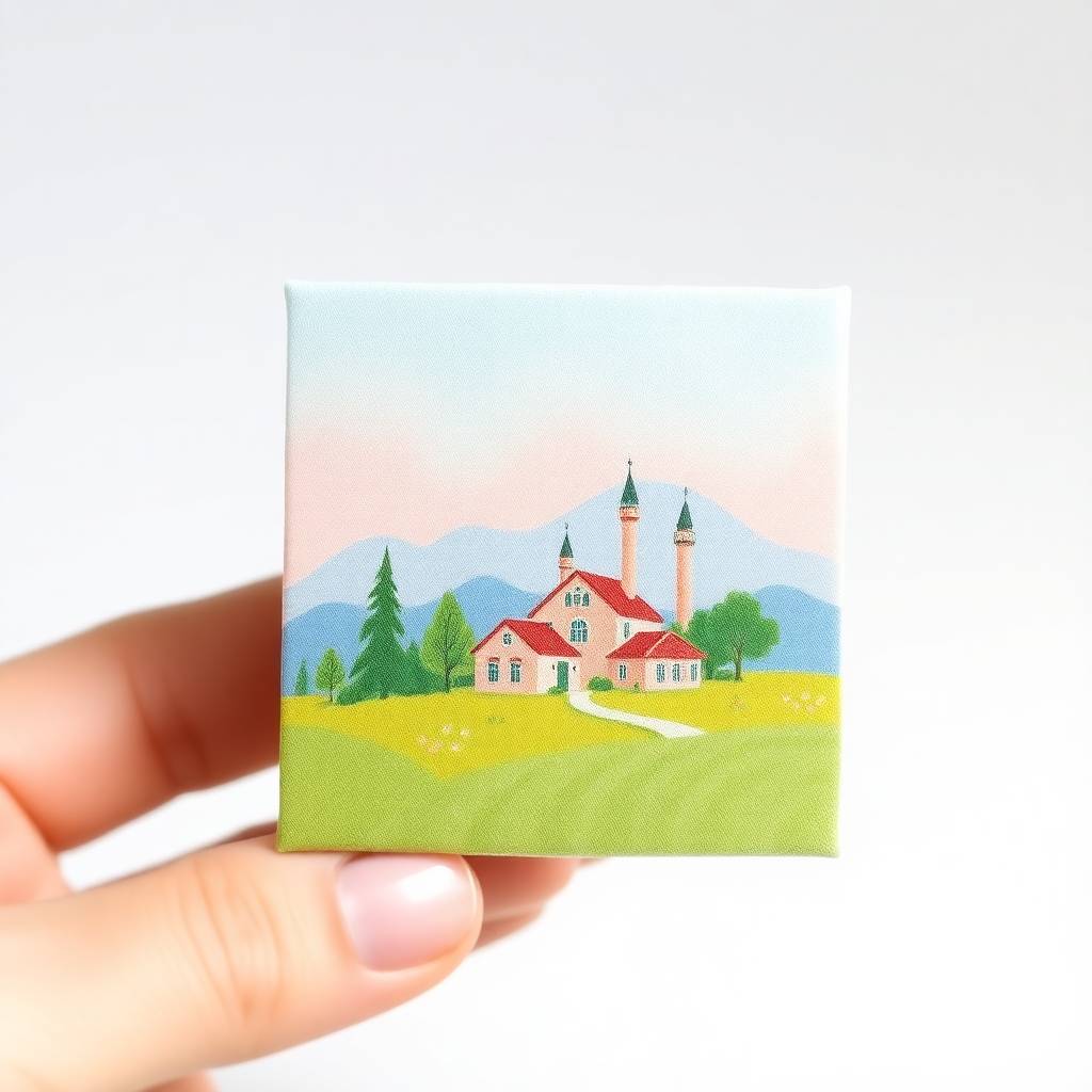 Create the world's smallest picture soft pastel colors a gentle and soothing palette.jpg