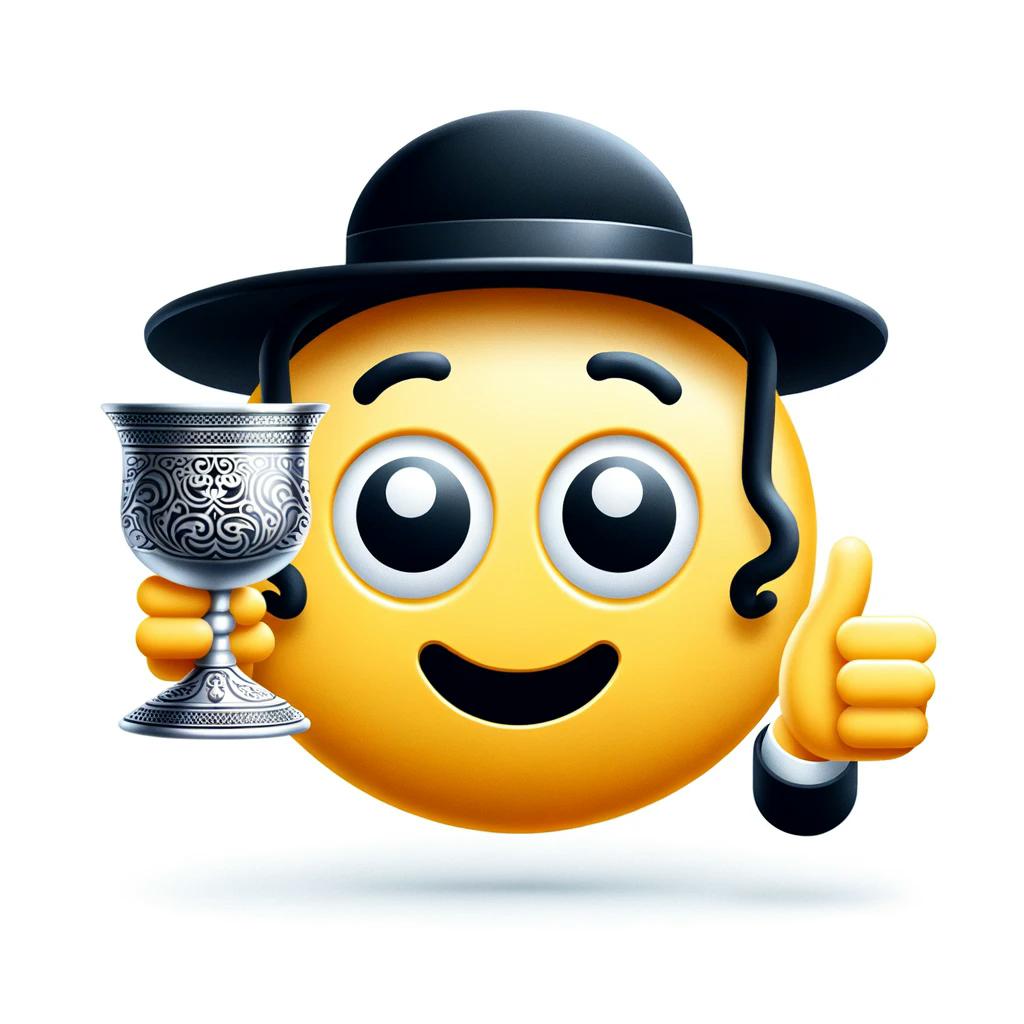 DALL·E+2024-04-16+10.29.03+-+Minimalist+emoji-style+image+of+an+ultra-Orthodox+Jew+holding+a+b...jpg