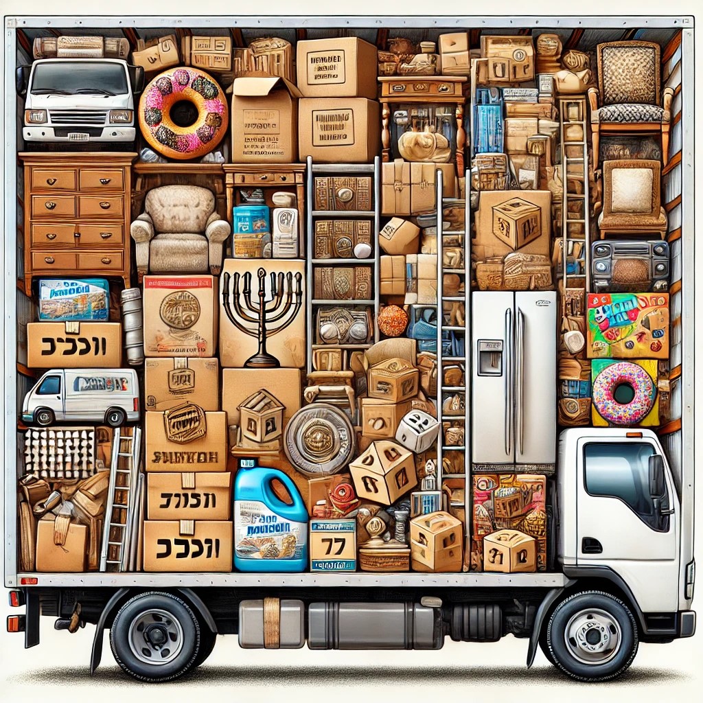 DALL·E 2024-12-22 23.02.18 - A detailed square image of a moving truck during a move, filled w...jpg