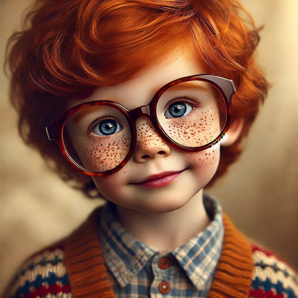DALL·E 2024-12-22 23.09.47 - A charming and adorable 3-year-old red-haired, freckled boy with ...jpg