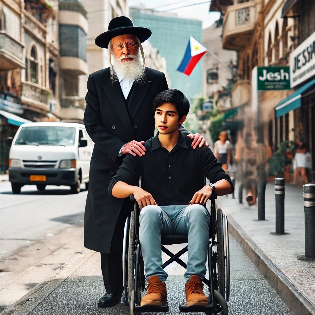 DALL·E 2024-12-31 00.21.48 - An elderly Orthodox Jewish man, approximately 80 years old, weari...jpg