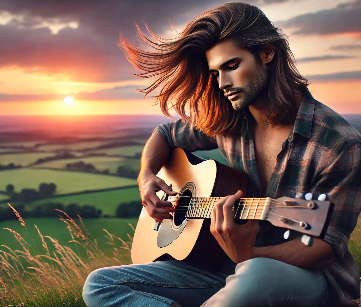 DALL·E 2025-01-02 13.50.09 - A very handsome young man, around 25 years old, with long, straig...jpg