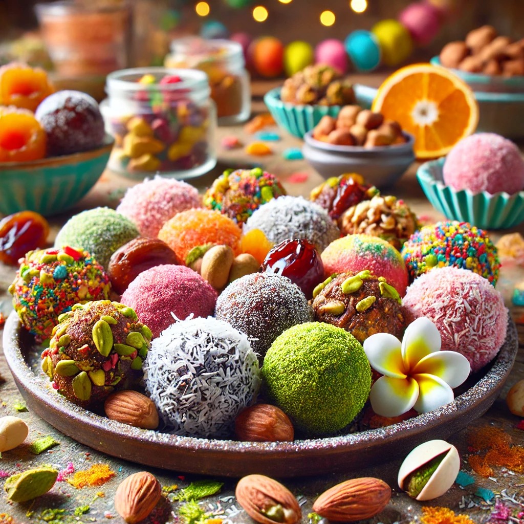 DALL·E 2025-01-20 11.39.40 - A colorful and inviting arrangement of energy balls made from nut...jpg