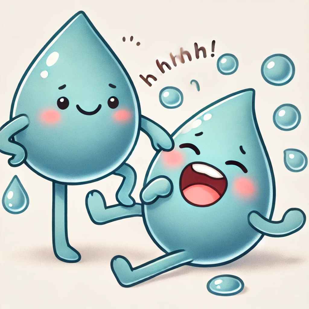 DALL·E 2025-02-05 19.12.39 - Two anthropomorphic dewdrops with arms, legs, and big smiles. One...jpg