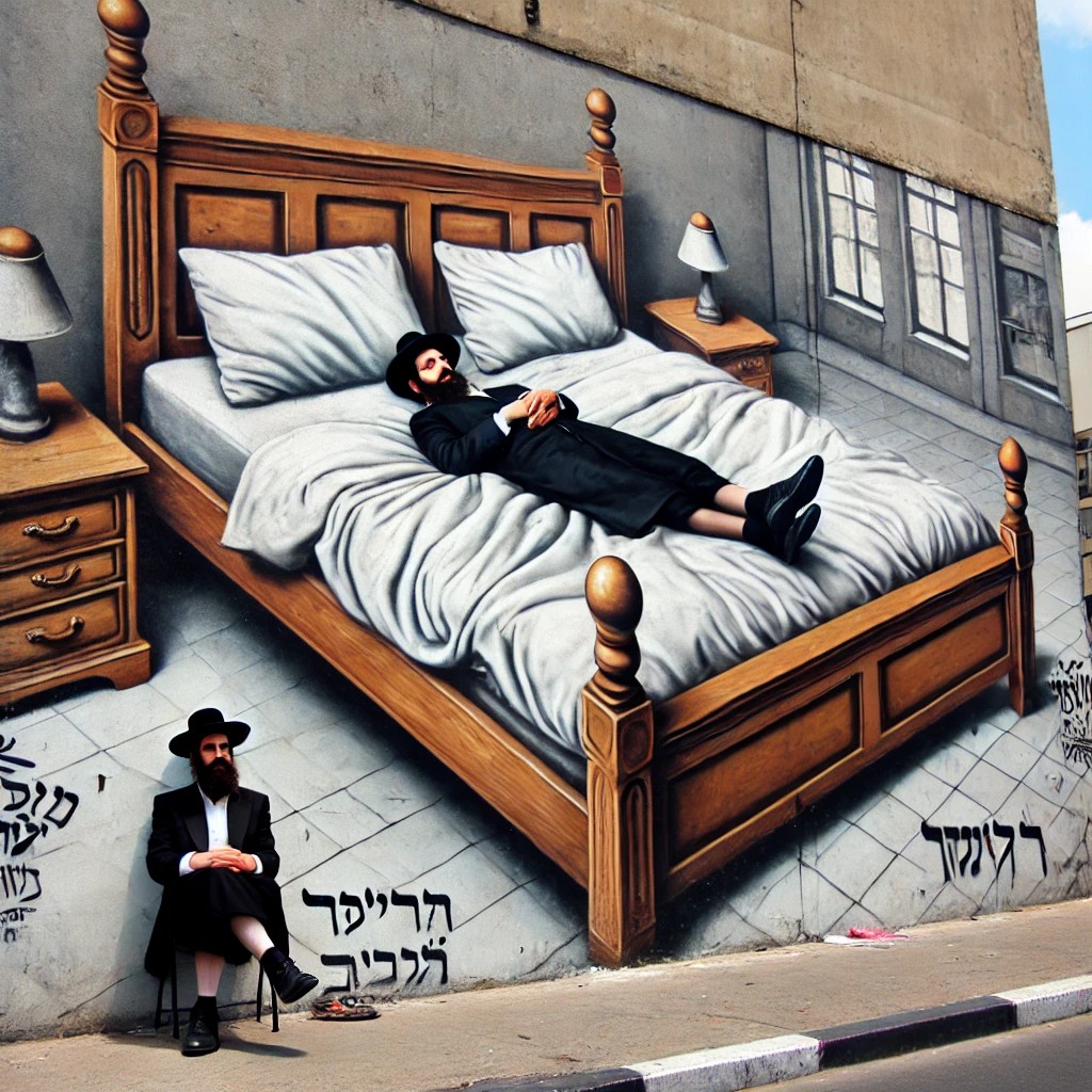 DALL·E 2025-03-03 00.29.56 - A hyper-realistic graffiti mural on a city street wall depicting ...jpg