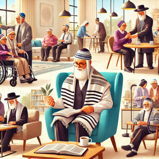DALL·E 2025-03-12 14.04.49 - A vibrant and modern Orthodox Jewish senior community center. Eld...png