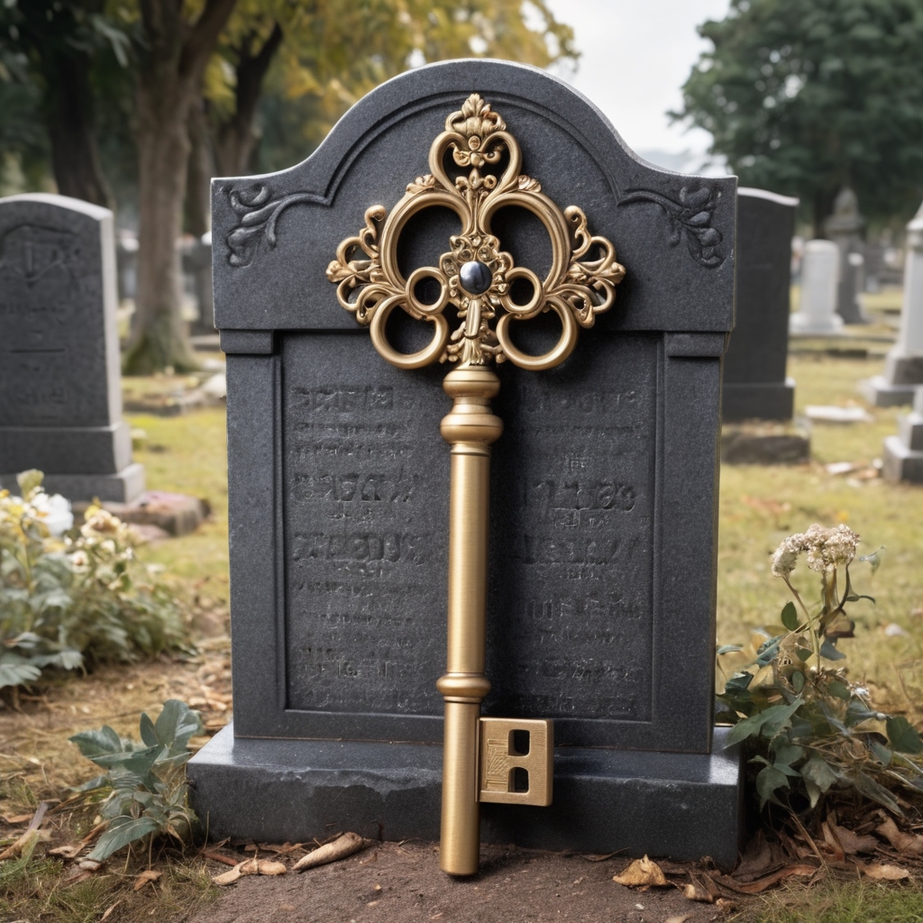 Default_A_huge_and_magnificent_key_opens_a_tombstone_in_a_ceme_2.jpg