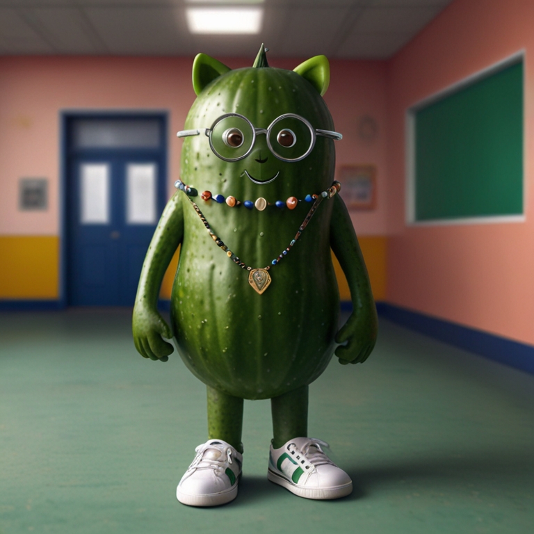 Default_A_regular_cucumber_standing_inside_a_school_with_an_ar_1.jpg