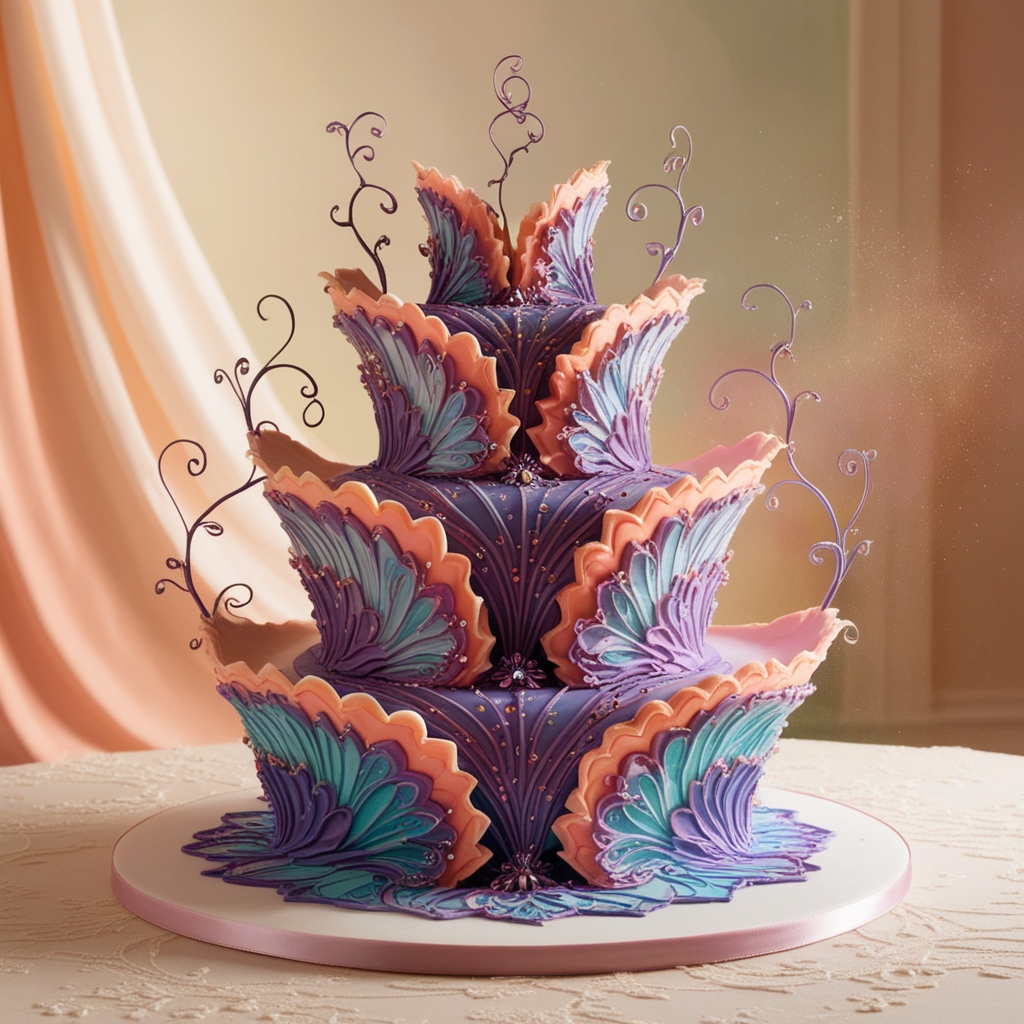 Default_A_vibrant_hyperrealistic_threetiered_cake_sculpted_wit_1.jpg