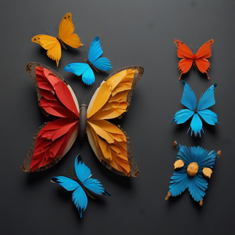 Default_Butterflies_from_different_materials_form_the_shape_of_1.jpg