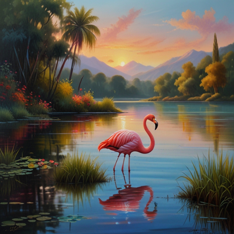 Default_Oil_painting_of_2_beautiful_flamingos_in_a_gorgeous_la_1 (14).jpg