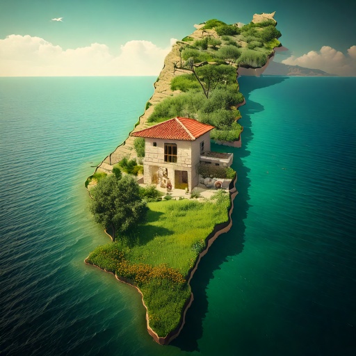 Firefly מפת ארץ ישראל ובקצה הארץ בפינה ממש יש בית יפה מעורר השראה טבול בירוק 17934.jpg