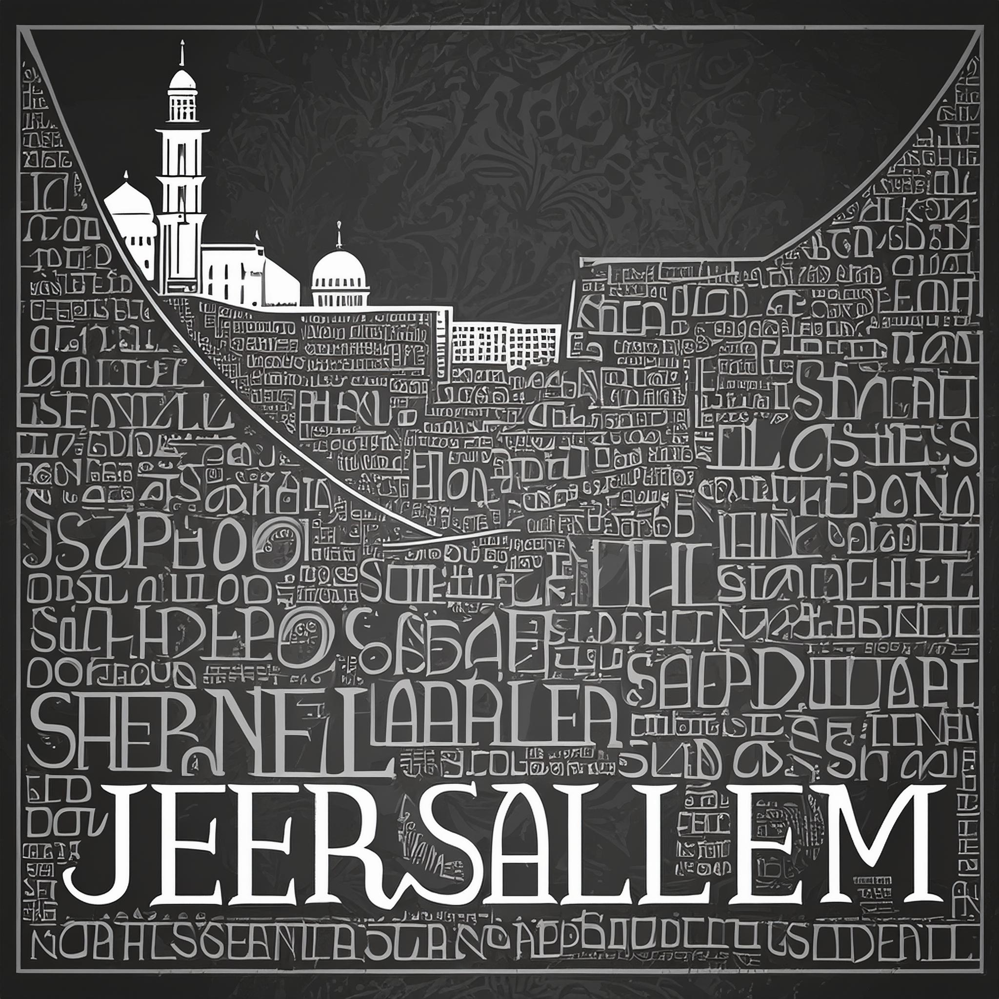 Firefly The image of the Western Wall in Jerusalem is made and built entirely from the word -J...jpg