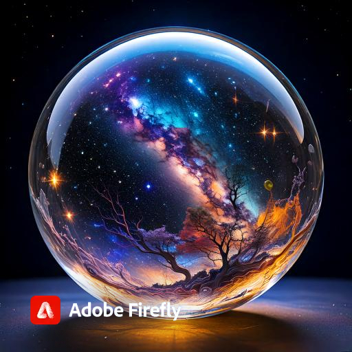 Firefly The universe inside a transparent ball 3712.jpg