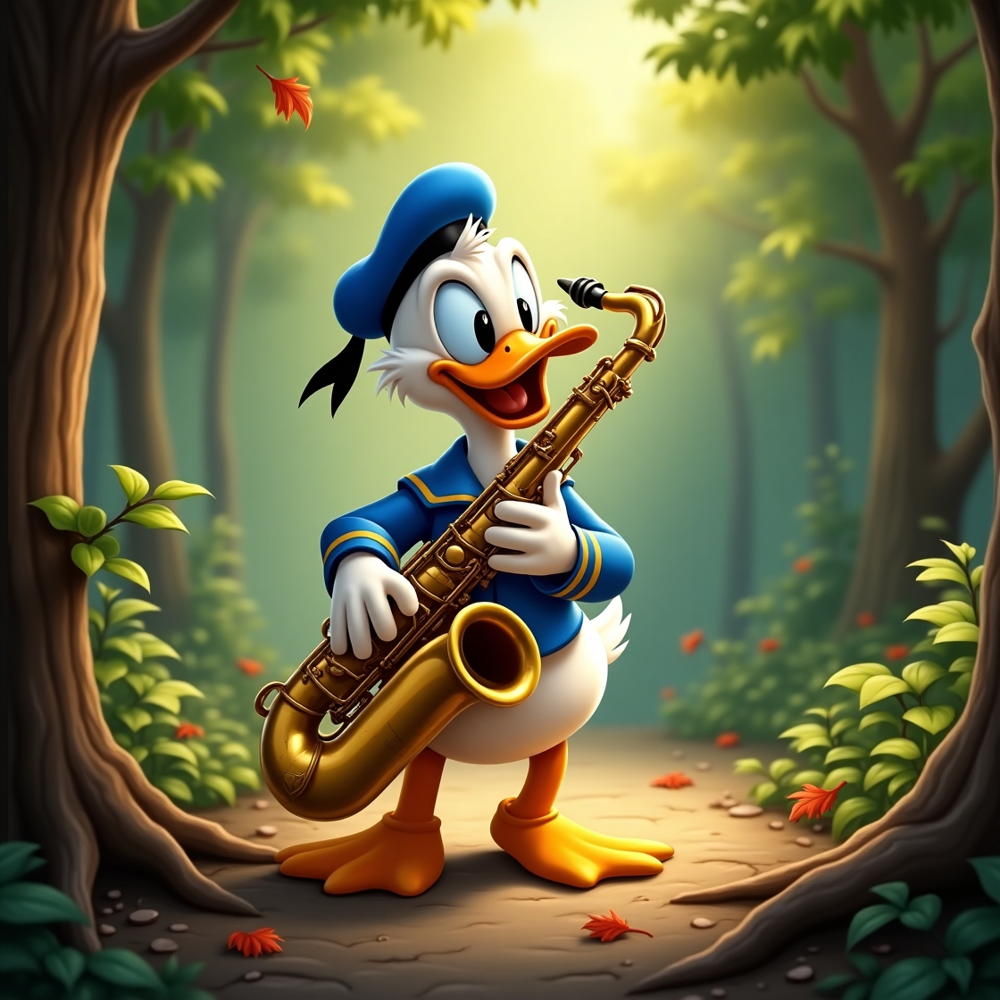 Flux_Dev_Donald_Duck_playing_a_shiny_golden_saxophone_surround_3.jpeg