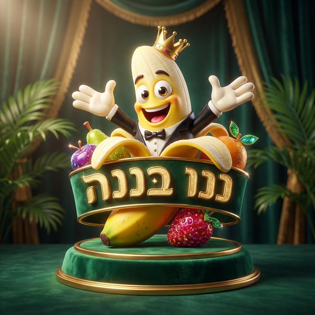 gemini-image-2_a_lush_3d_render_of_תעשה_לי_האנשה_של_בננה_שעליה_כתוב_-0.jpg
