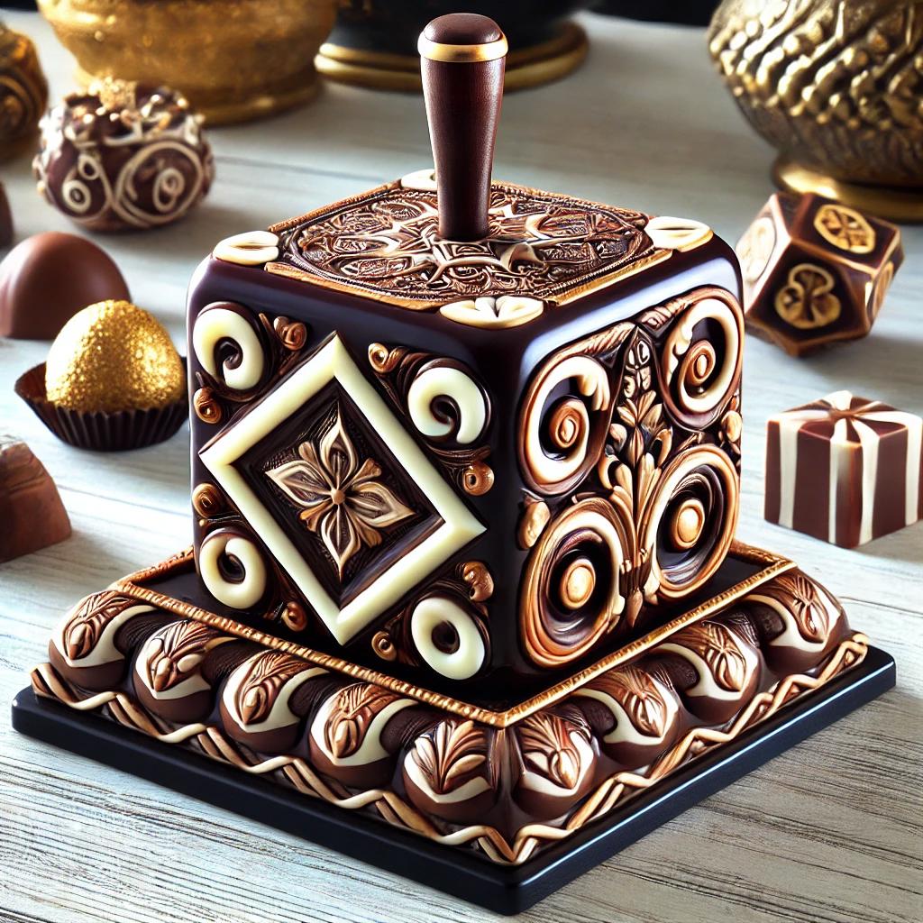 ImageToStl.com_dall·e+2024-12-25+00.15.26+-+an+artistic+dreidel+made+entirely+of+swiss+chocola...jpg