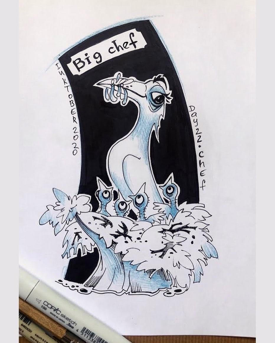 Inktober-2020-22-chef.jpg