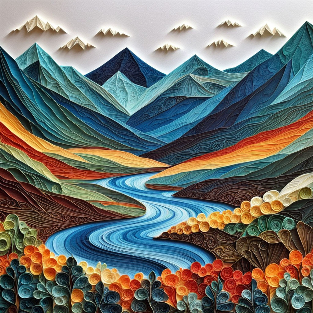landscape-picturecreate-the-image-using-paper-folds-also-use-the-quilling-techniqueuse-the-wo...jpeg