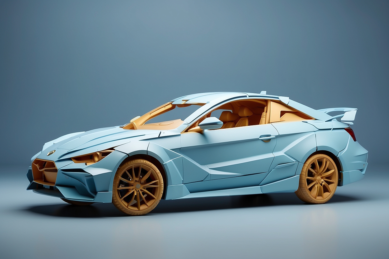 Leonardo_Diffusion_XL_A_light_blue_car_appears_to_be_origami_f_0.jpg