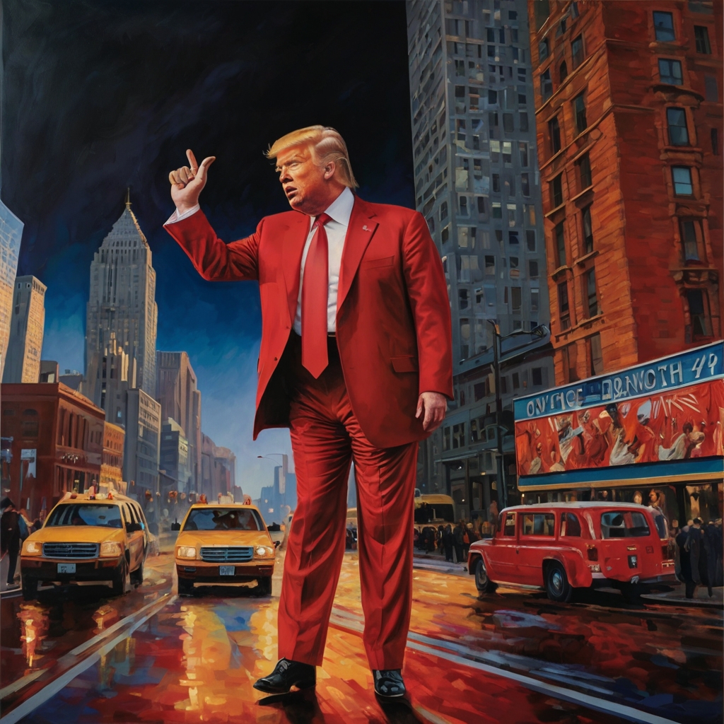 Leonardo_Kino_XL_Donald_Trump_in_a_flamboyant_red_suit_is_ener_2.jpg