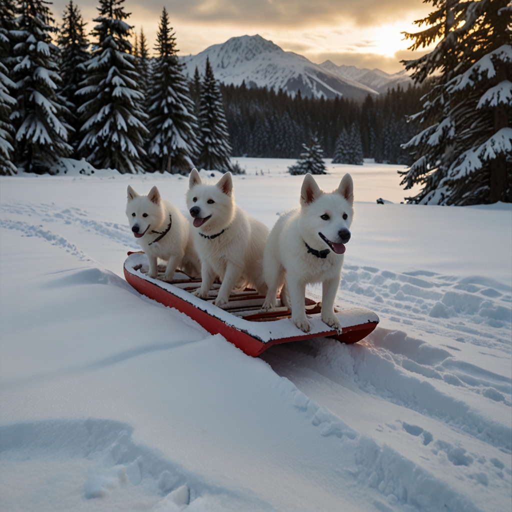 Leonardo_Lightning_XL_A_snow_sledge_the_three_white_dogs_that_1.jpg