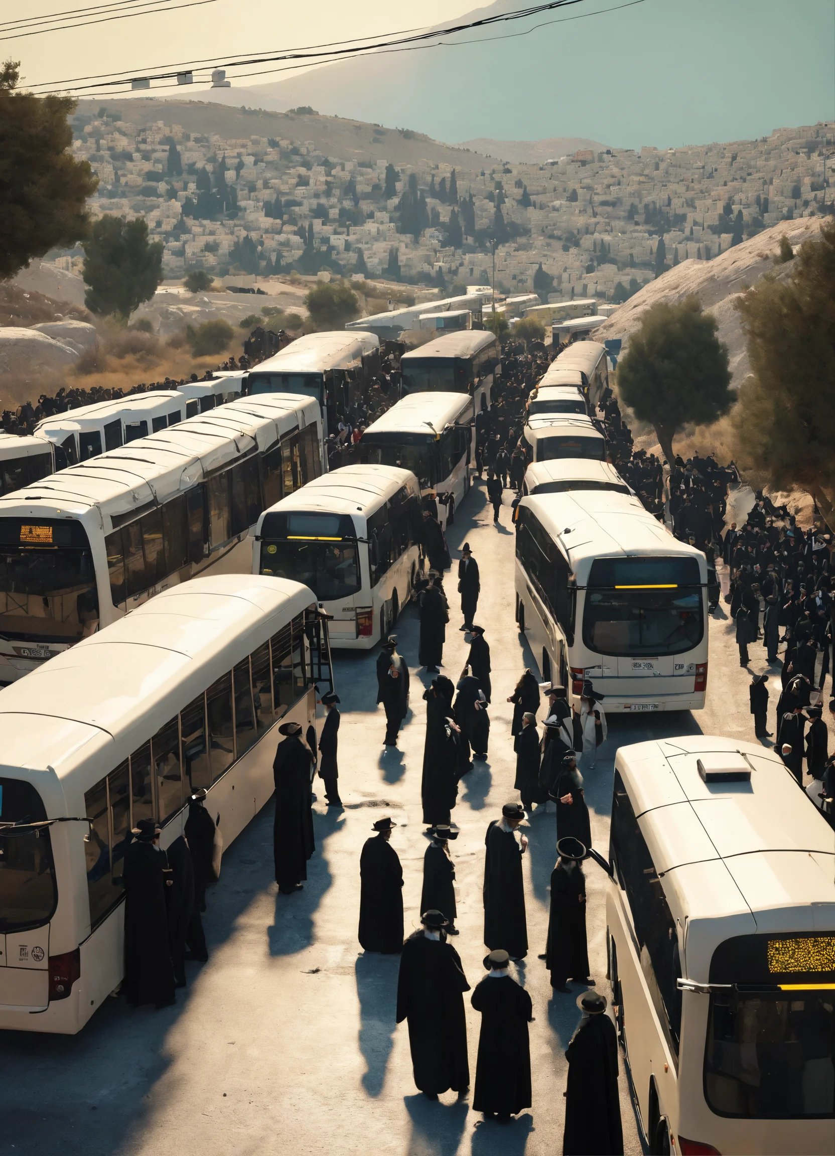 Many modern buses.jpg