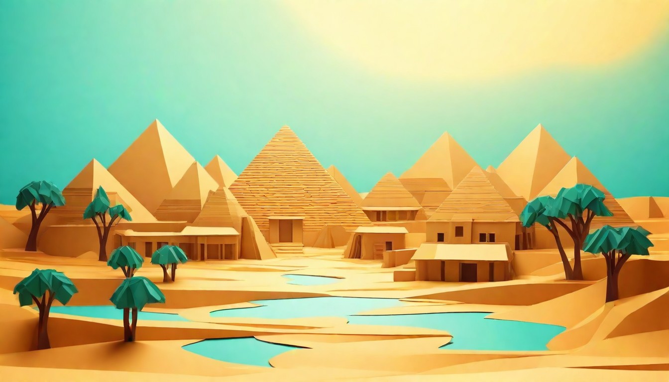 pikaso_texttoimage_Ancient-Egypt-with-desert-trees-and-old-houses.jpeg