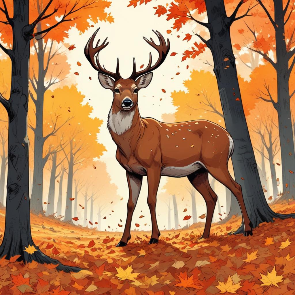 pikaso_texttoimage_Comic-style-Deer-in-autumn-and-falling-leaves-in-t (2).jpeg