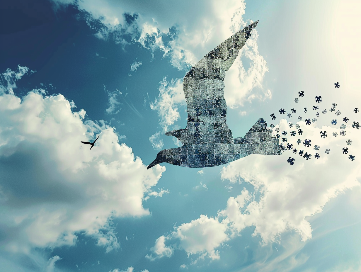 ytskhq_91643_A_bird_flying_in_the_sky_and_made_of_a_puzzle_--_8845d485-1ac4-48e6-ba60-d7136e75...png