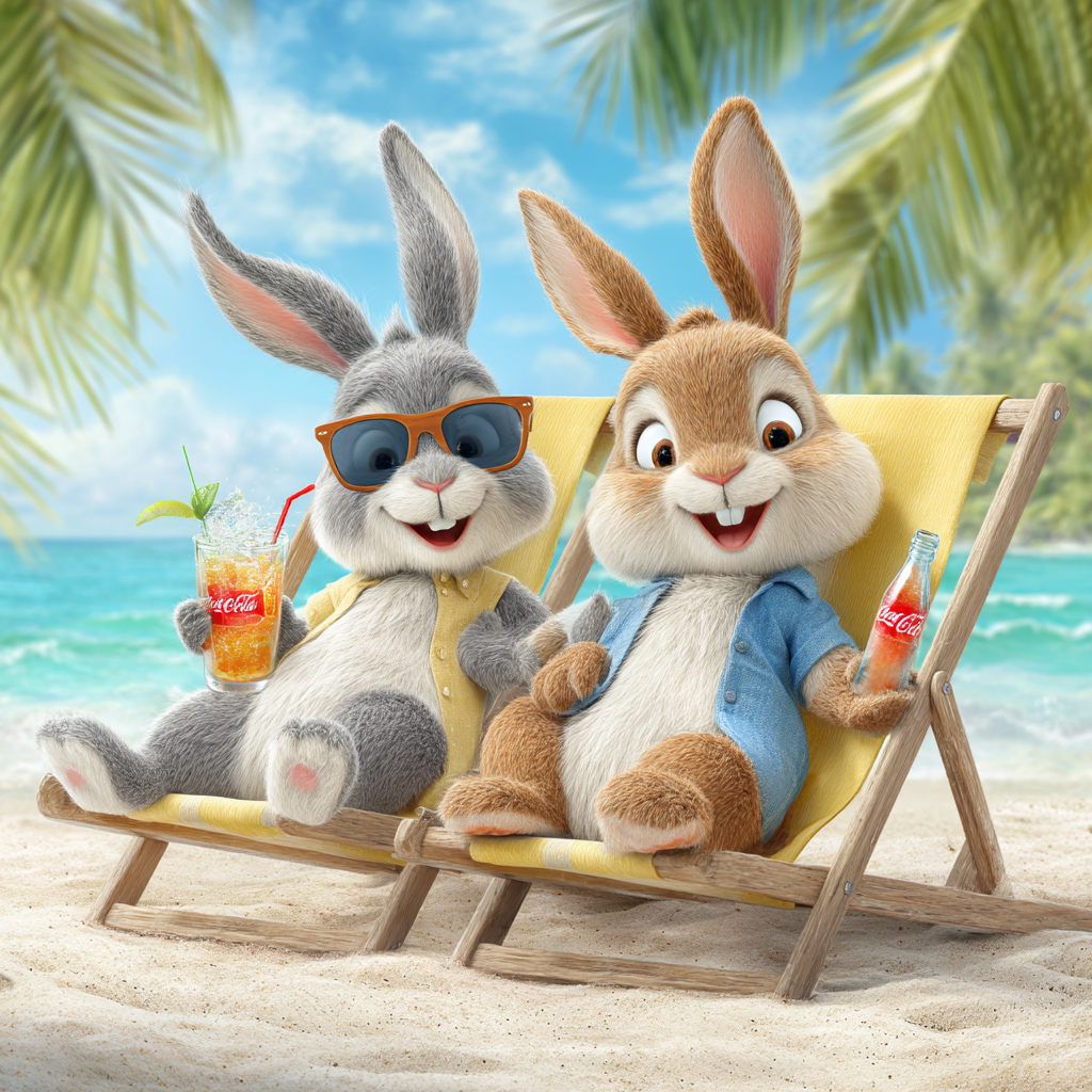 ytskhq_91643_a_couple_of_easter_bunnies_lying_on_a_beach_chai_3759a26d-1935-41d2-a367-2f912e76...png
