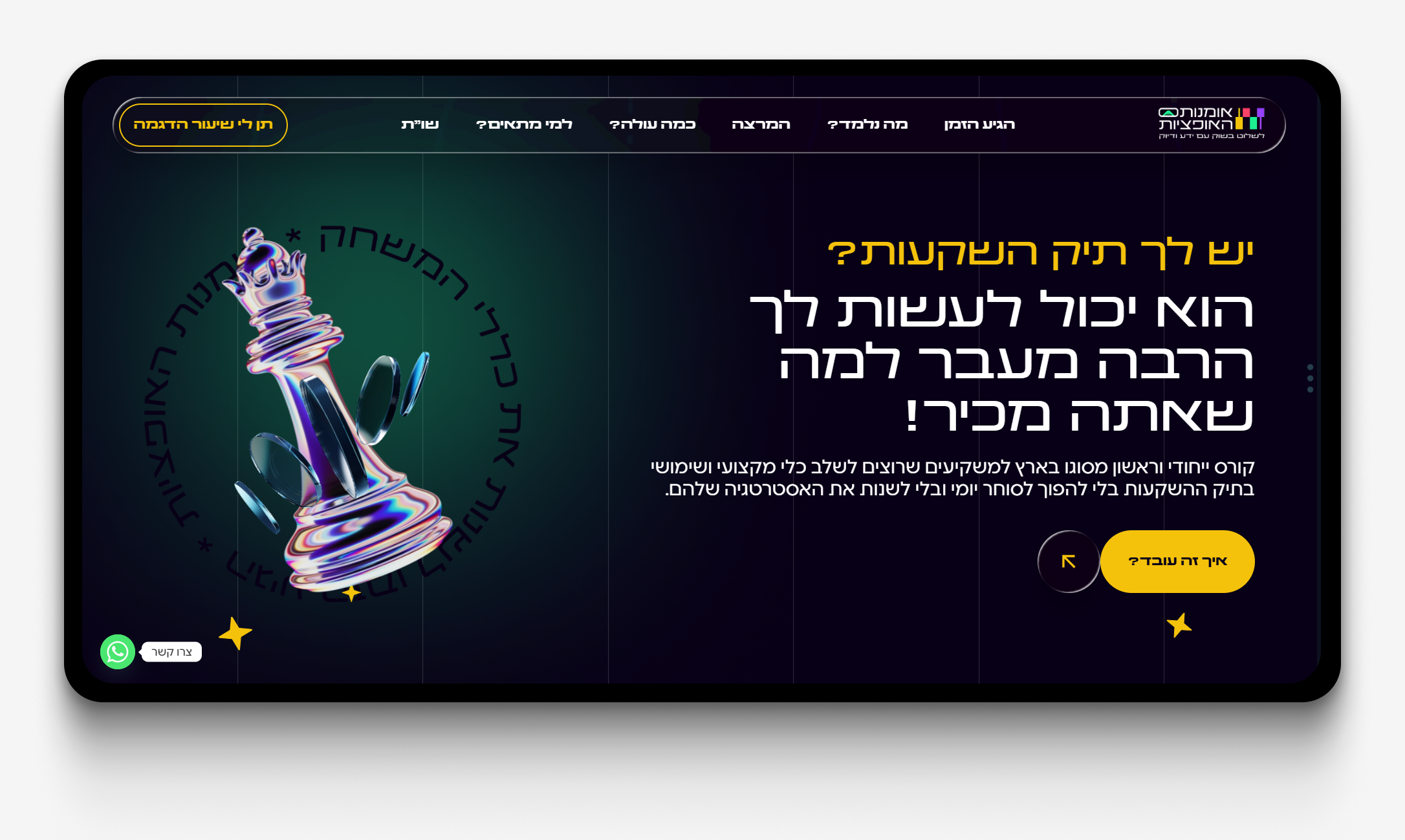 אומנות האופציות שפרה כהן.png