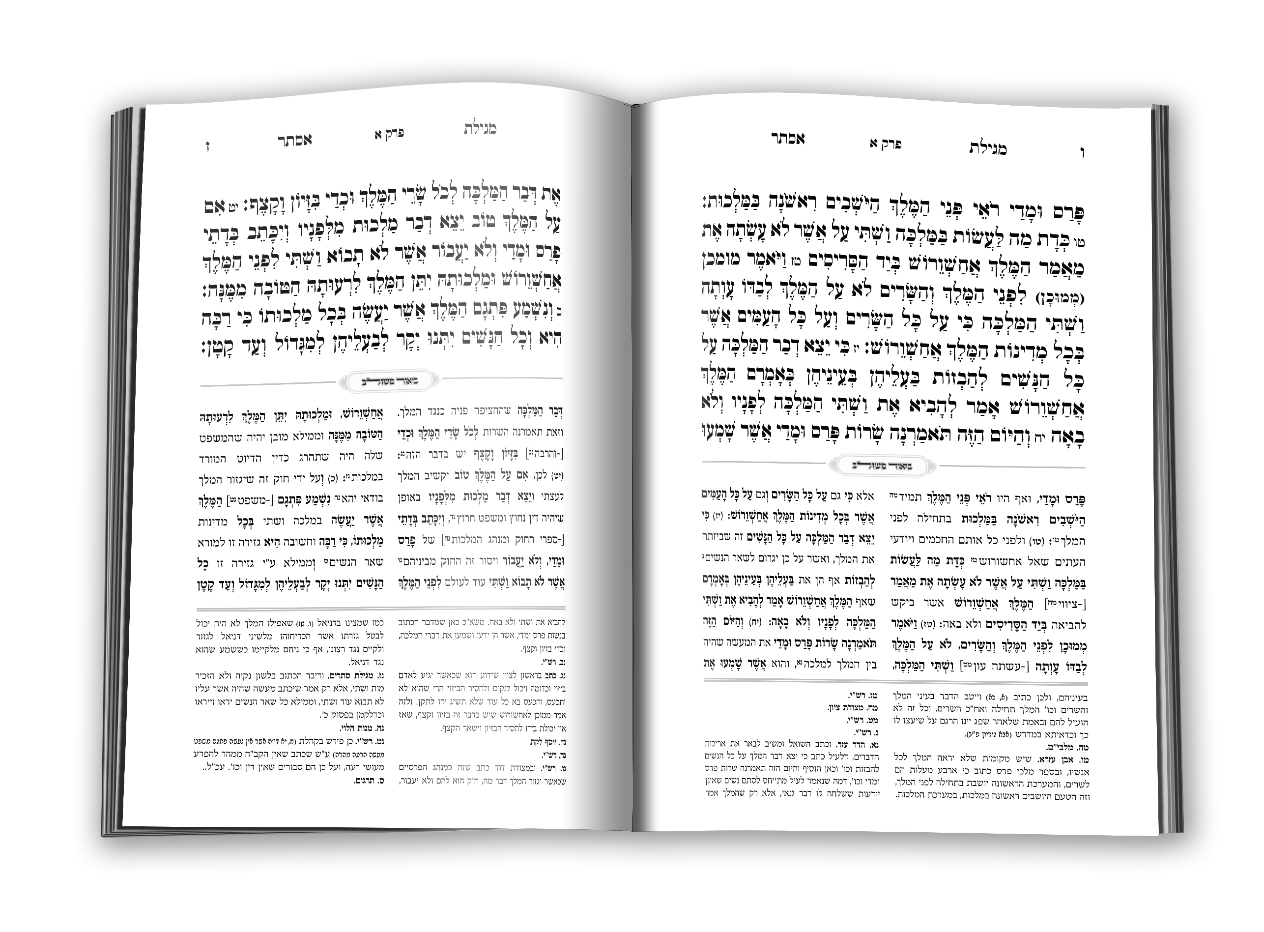 אוצר מפרשים ביאור משולב