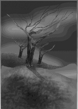 איור במברשות