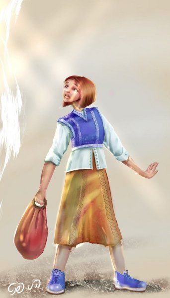 איור דיגיטלי ריאליסטי- הני פנט