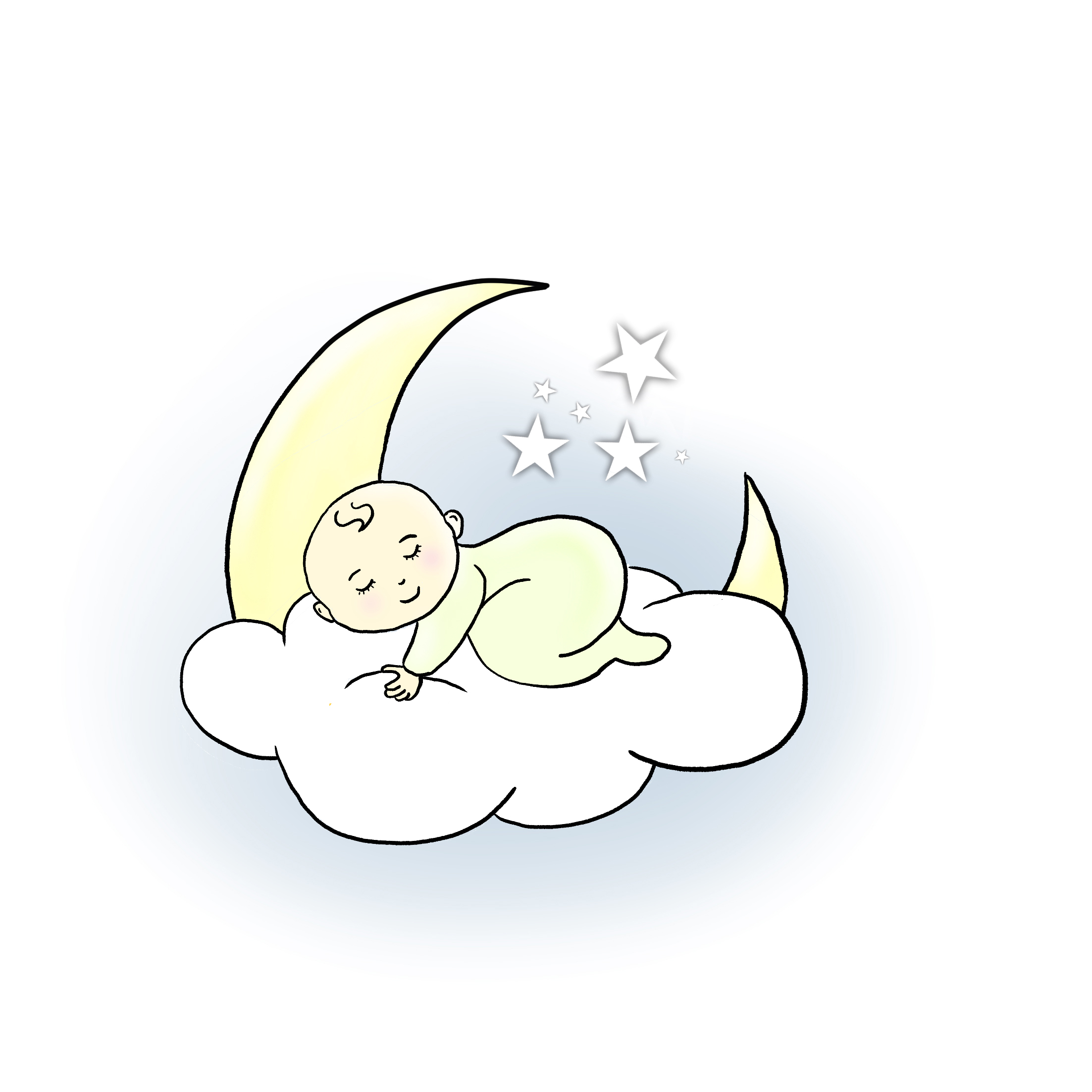 איור למוצרי תינוקות