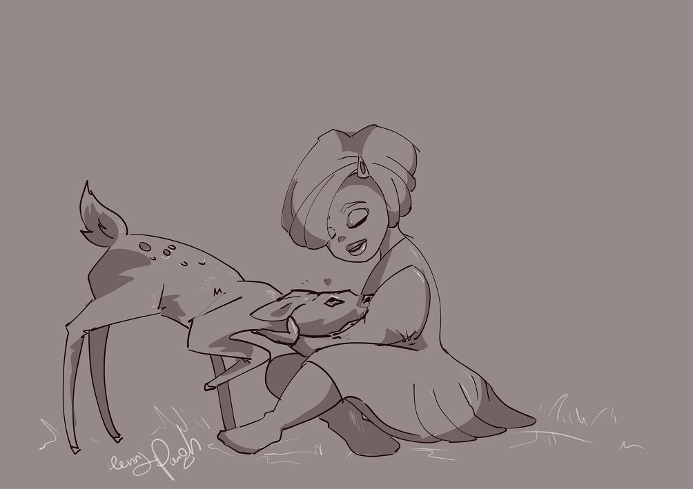 איור לספר - הני פנט