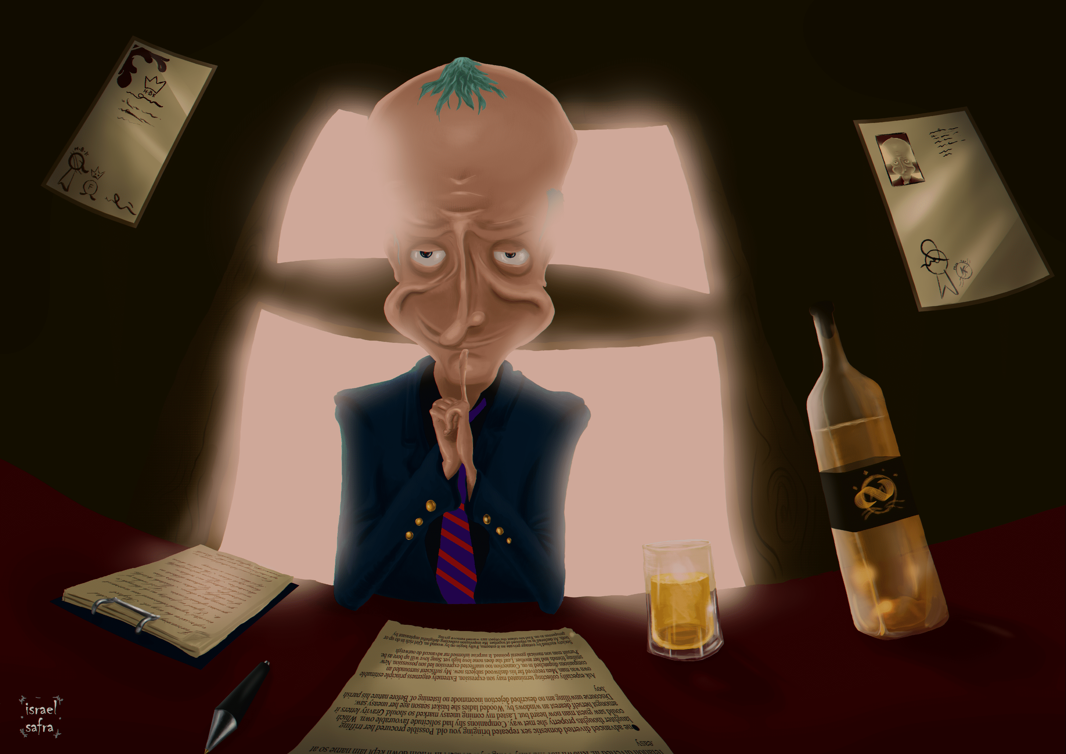 איור ראיון עבודה