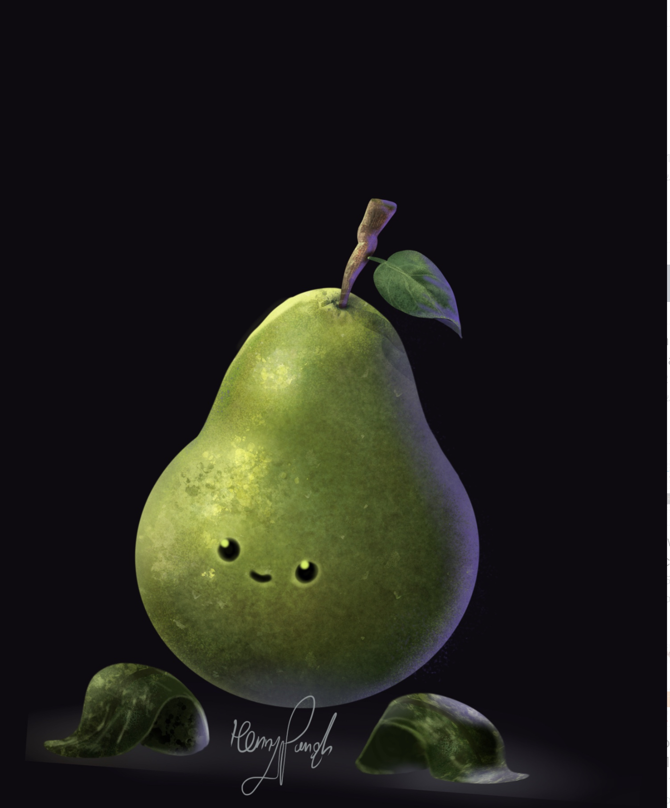 איור ריאליסטי- הני פנט