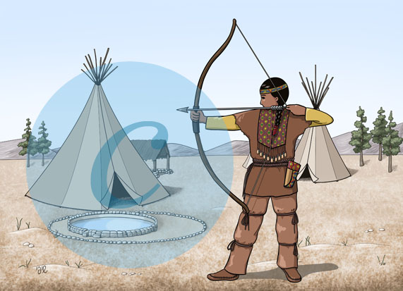 אינדיאנים דוגמא