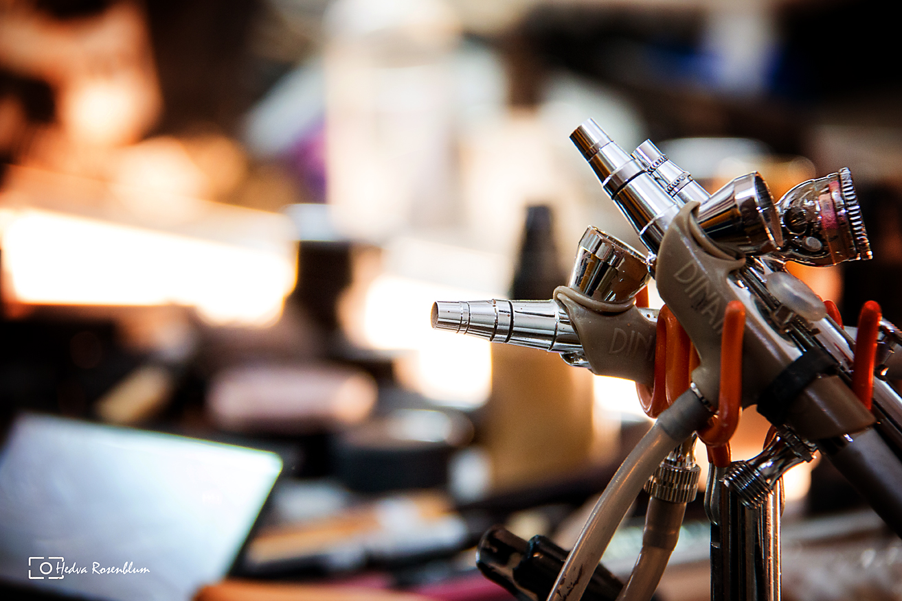 איפור אייר בראש