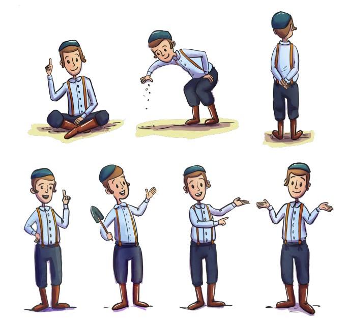 איפיון דמות - ילד