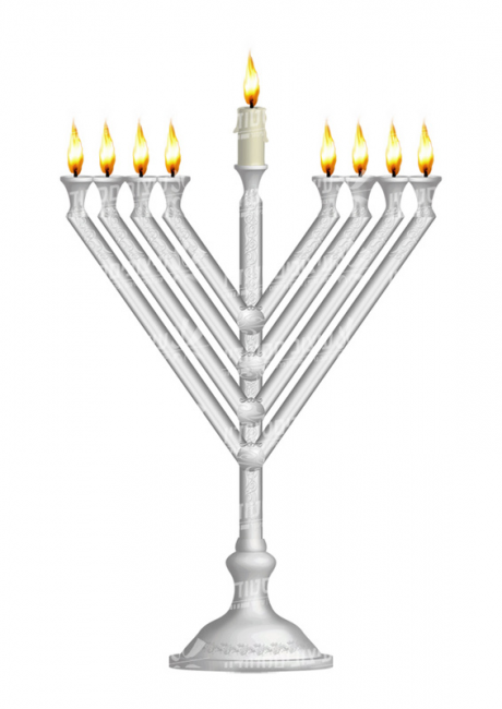 אלמנט, חנוכיית חב"ד עם שיפוע